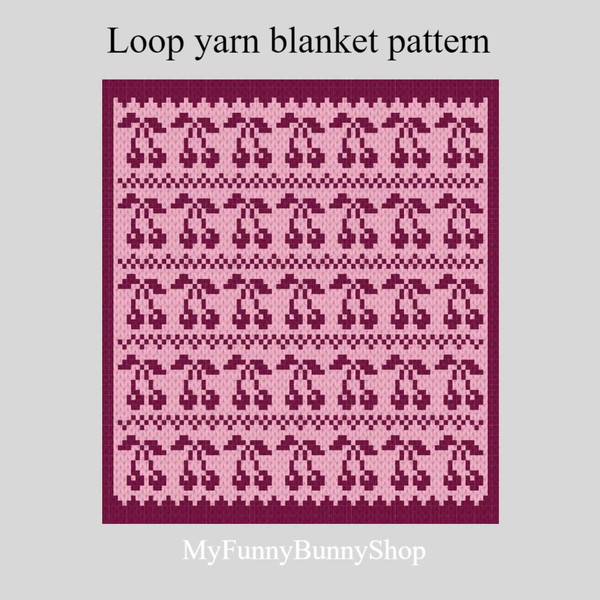 loop-yarn-finger-knitted-cherry-blanket