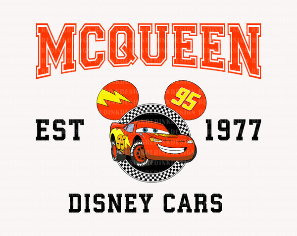 Car Est 1977 Png, Retro Cars Png, Lightning Car Png, Mouse Head Png, Magical Kingdom Png, Family Trip Shirt, Car Sublimation Design - 1.jpg