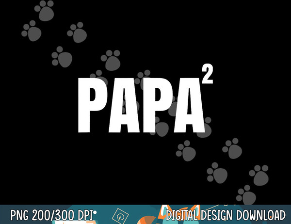 Papa 2 Tee Grandpa Gift Papa Pregnancy Announcement Shirt copy.jpg