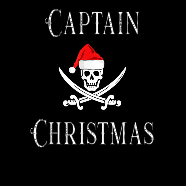 Captain Christmas Holiday Pirate Skull Santa Hat Boating 2.jpg