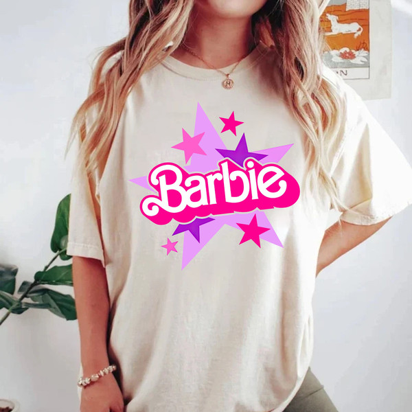 Barbie Comfort Colors shirt, Barbie Movie 2023 Shirt, Party Girls Shirt, Doll Baby Girl, Birthday Shirt, Girls Barbie Palm Heart Shirt - 4.jpg