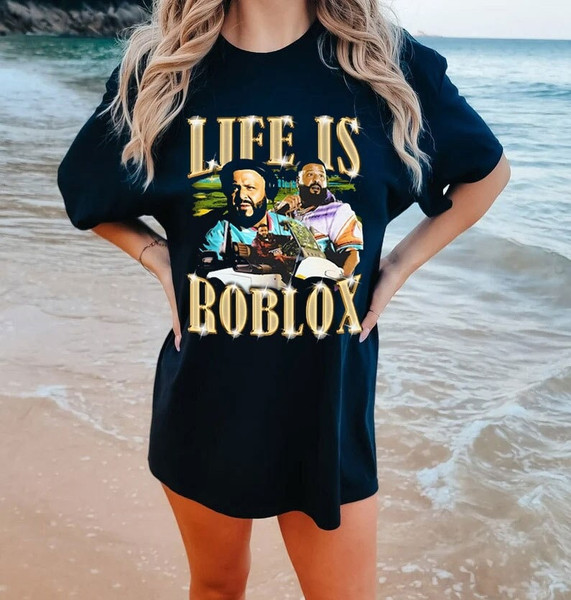 Life Is Roblox Shirt, Let's Go Golfing, Vintage DJ Khaled T-Shirt, Dj Khaled Golfing, All The Way Up, God Did Sweatshirt, Gift For Fan - 1.jpg