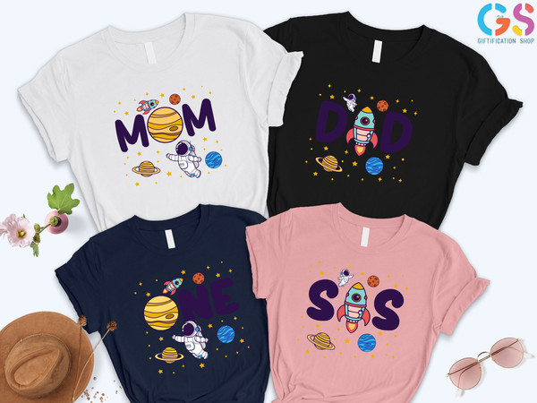 Galaxy Birthday Shirt, Astronaut Birthday Party Shirt, Rocket Birthday Shirt, Space Birthday Party,Family Birthday Matching ,Gift For Kids - 3.jpg