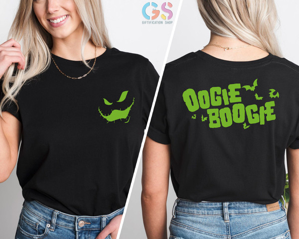 Oogie Boogi Shirt, Nightmare Before Christmas, Oogie Boogie Gifts, Halloween Shirt For Women, Halloween Gift For Her, Spooky Season - 2.jpg