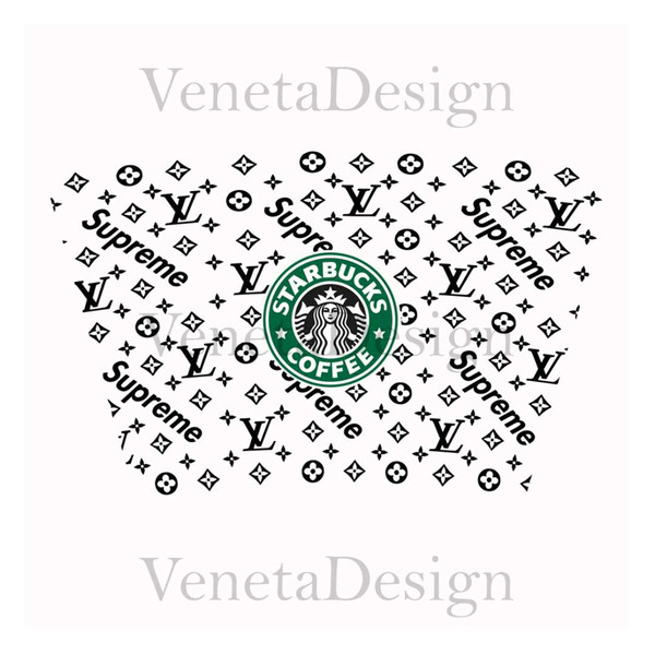 Starbucks Louis Vuitton Svg, Louis Vuitton Logo Svg, Louis V - Inspire  Uplift
