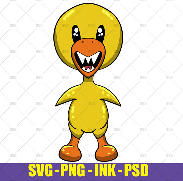 Yellow Rainbow Friends Png, Yellow From Rainbow Friends Png, Rainbow  Friends Png, Instant Download