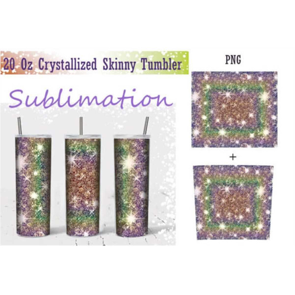 Tumbler sublimation wrap png