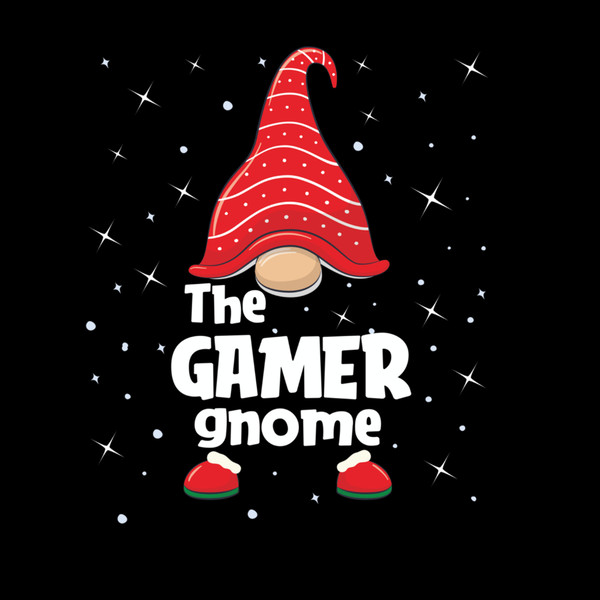 Gamer Gnome Family Matching Christmas Funny Gift Pajama Long Sleeve T-Shirt.jpg