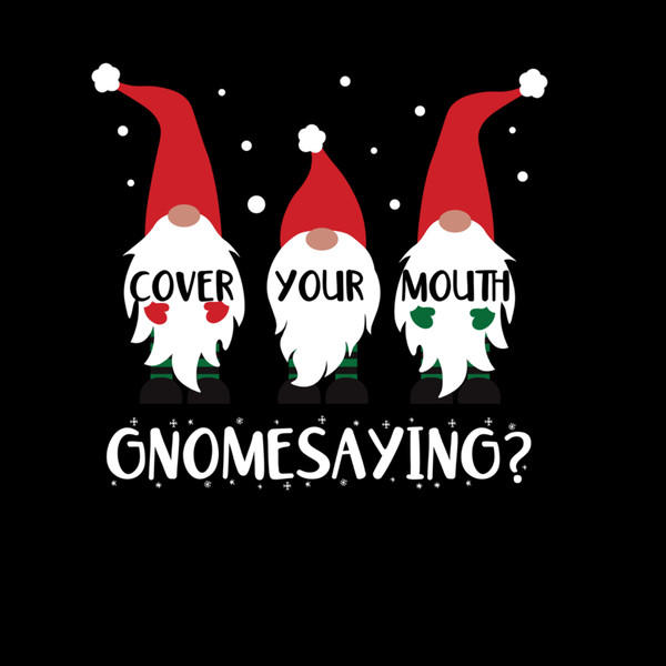 Gnome Christmas Shirts For Women Gnome Christmas Face 2020 Long Sleeve T-Shirt.jpg