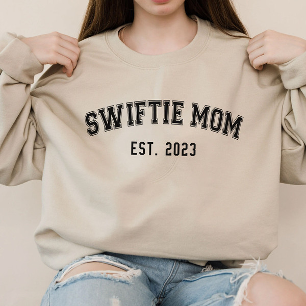 Custom Swiftie Mom Est 2023 Sweatshirt Mothers Day Gifts, Mama T-Shirt, LongSleeve, Hoodie - 3.jpg