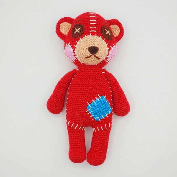 amigurumi doll Red Teddy Bear.jpg