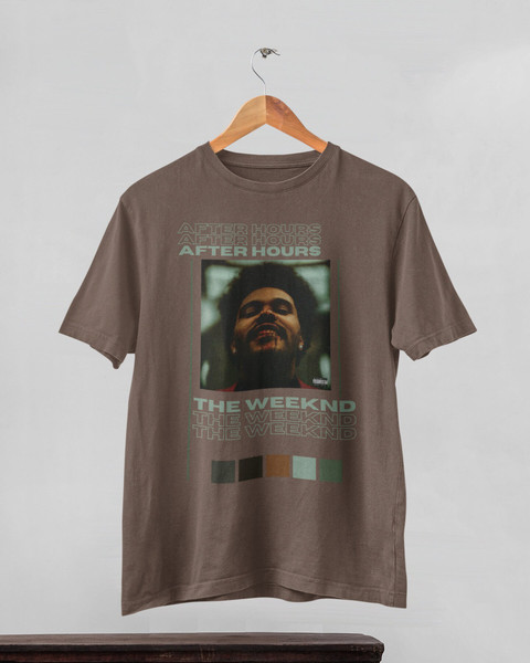 The Weeknd vintage shirt, After Hours album shirt, The Weeknd graphic shirt - 2.jpg