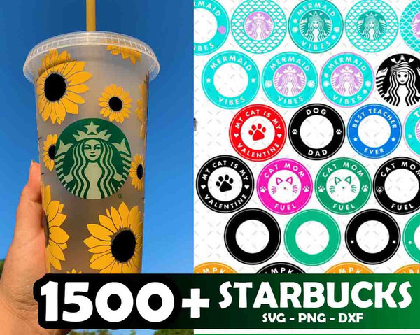 100 Starbuck Bundle Svg, Starbucks Svg, Starbucks Logo Svg - Inspire Uplift