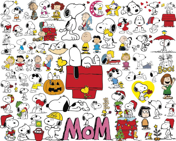 Snoopy svg Bundle, Peanuts svg, Charlie Brown Svg, Woodstock