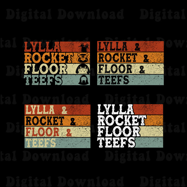 Lylla And Rocket And Floor And Teefs Png, Bundle Guardians of the Galaxy 2023 Png, MarveI Character Movie Png, Digital Download - 1.jpg