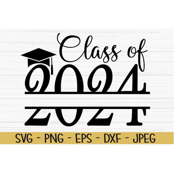 class of 2024 svg, graduation svg, split name svg, 2024 mono - Inspire ...
