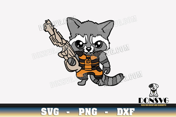 Chibi-Rocket-Raccoon-SVG-Cut-File-Little-Guardians-of-The-Galaxy-image-for-Cricut-Marvel-Cartoon-vector.jpg