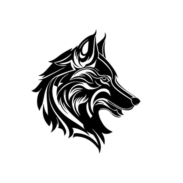 Artistic Wolf Vector Designs: Tribal, Silhouette, Head Illustration