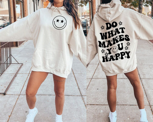 Do what makes you happy svg, Wavy text letters, Vintage shirt, Popular sayings, Trendy svg, EPS PNG Cricut Instant Download - 1.jpg