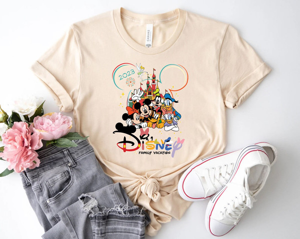 Disney family vacation 2023 shirt, disney vacation, disney trip shirt, disney group shirt, disney squad shirt, magic kingdom shirt, Disney - 2.jpg