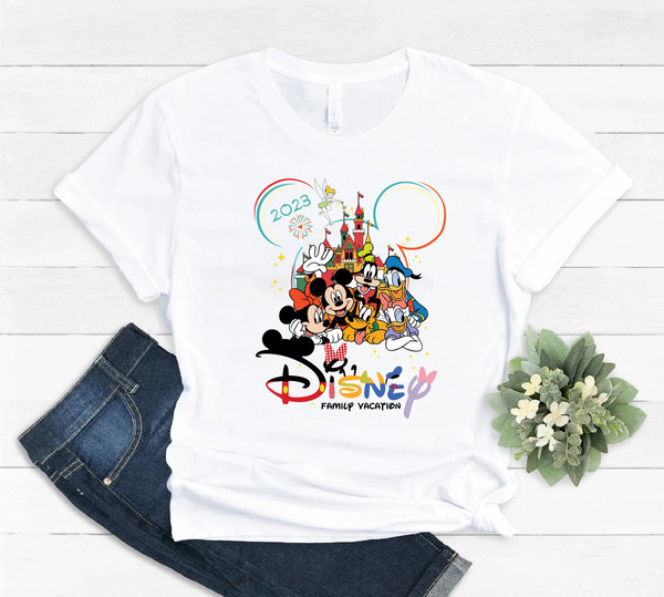 Disney family vacation 2023 shirt, disney vacation, disney trip shirt, disney group shirt, disney squad shirt, magic kingdom shirt, Disney - 4.jpg