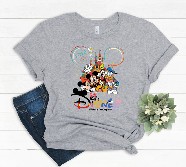 Disney family vacation 2023 shirt, disney vacation, disney trip shirt, disney group shirt, disney squad shirt, magic kingdom shirt, Disney - 5.jpg