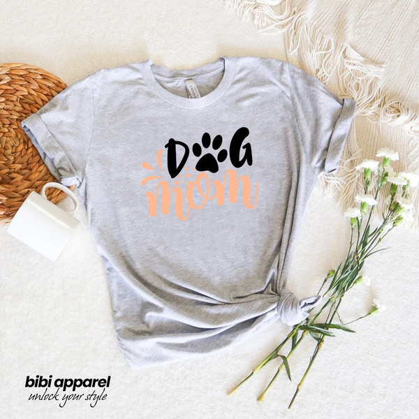 Dog Mama Shirt, Dog Mom Gift, Dog Mom T shirt, Dog Mom T-Shirt, Gift For Her, Animal Love, Fur Mama, Dog Mom Shirt for Women, Dog Mom Shirt - 3.jpg