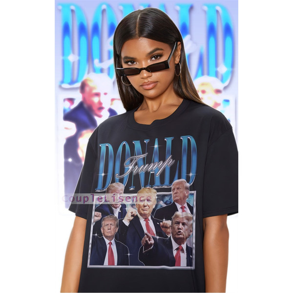 DONALD TRUMP Vintage Shirt, Donald Trump Homage Tshirt