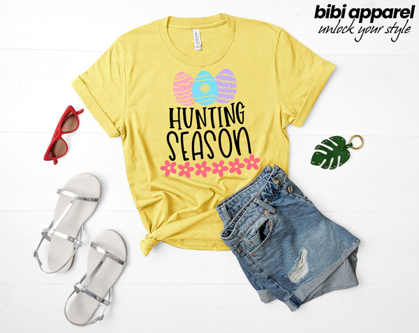 It's Hunting Season Shirt, Hunting Season Started Shirt, Hunting Season Opened Shirt, Bunny Ears Shirt, Bunny Ears Tee, Easter Bunny Shirt - 1.jpg