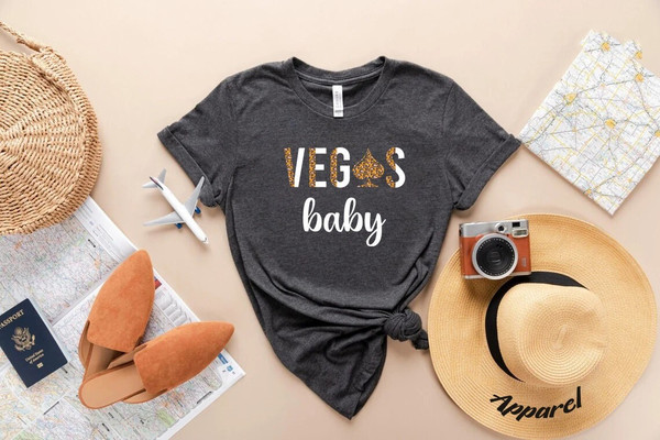 Vegas Baby Shirt, Las Vegas Shirt, Vegas Trip, Girls trip shirt, Girls vacation shirt, Family trip shirt, Vacation mode,  Vacation shirt, - 1.jpg