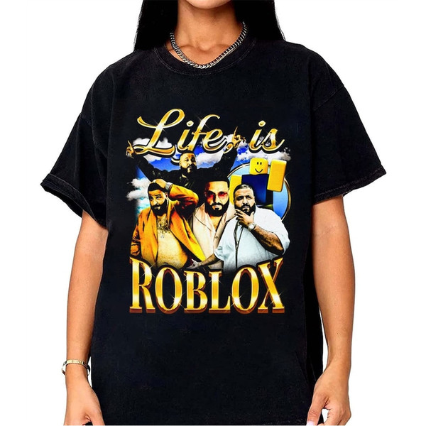 DJ Khaled Life Is Roblox T-Shirt