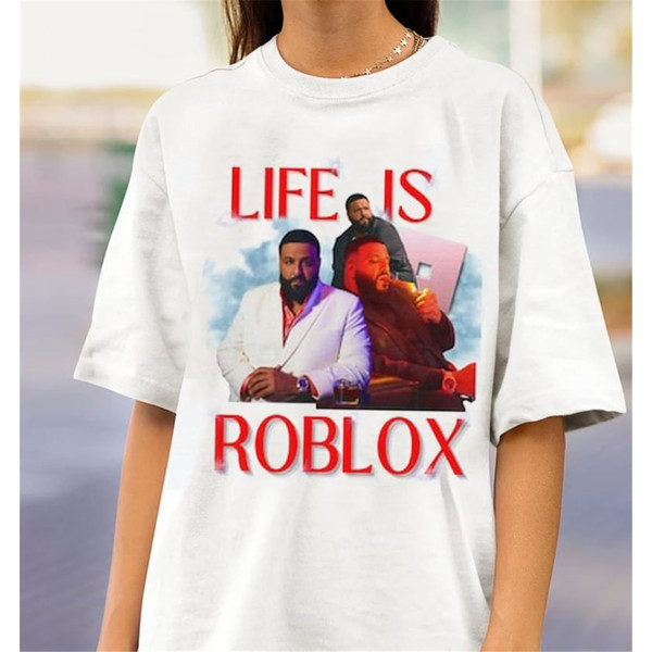 Roblox White logo Gaming Unisex Tshirt, Roblox logo and gear