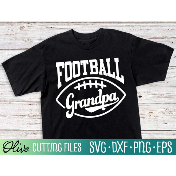 Football Grandpa SVG, Funny Football SVG, Football SVG, Foot - Inspire ...