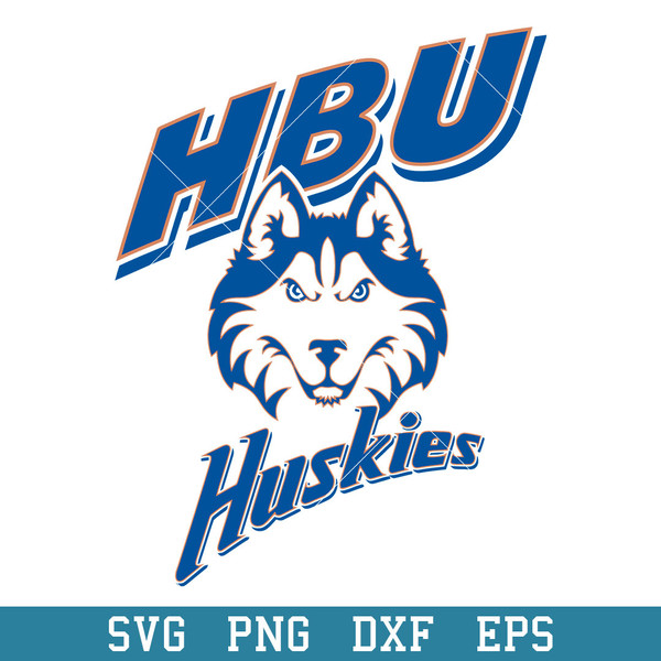 Houston Baptist Huskies Logo Svg, Houston Baptist Huskies Svg, NCAA Svg, Png Dxf Eps Digital File.jpeg