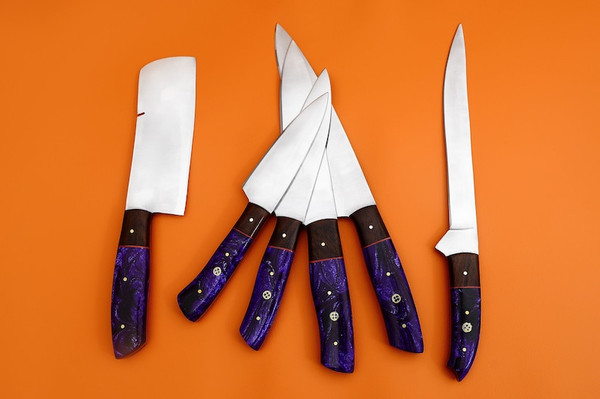 Chef's Vision 6-Piece Cosmos Series Kitchen Knife Set in Beautiful Gift Box