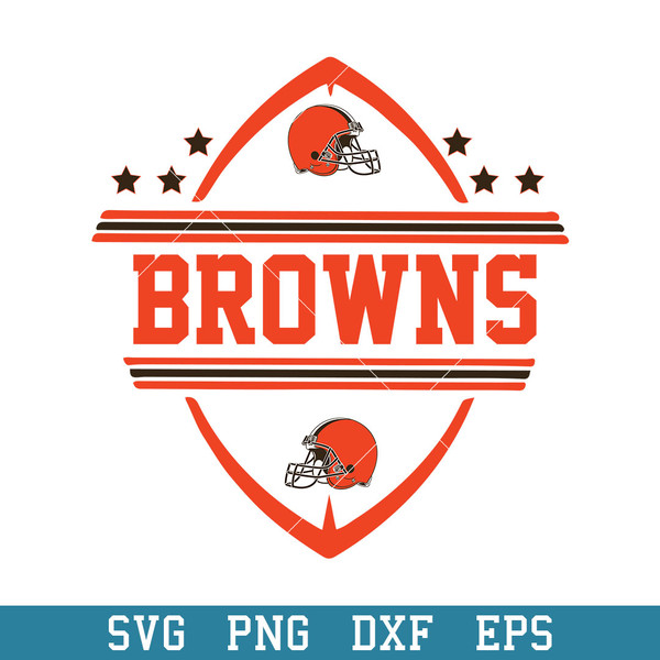 Cleveland Browns Monogram Svg, Cleveland Browns Svg, NFL Svg, Png Dxf Eps Digital File.jpeg