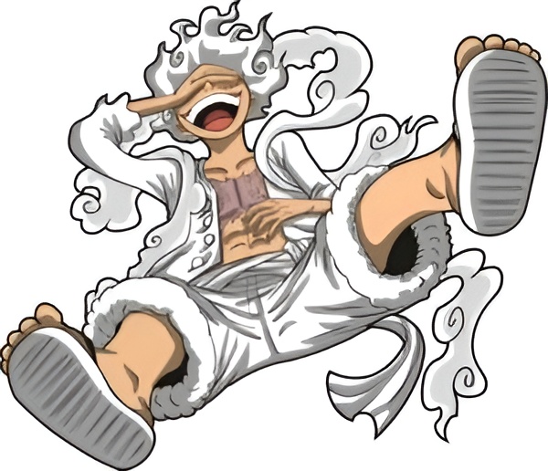 Luffy Gear 5 Svg, Luffy Joyboy Svg, One Piece Anime Svg
