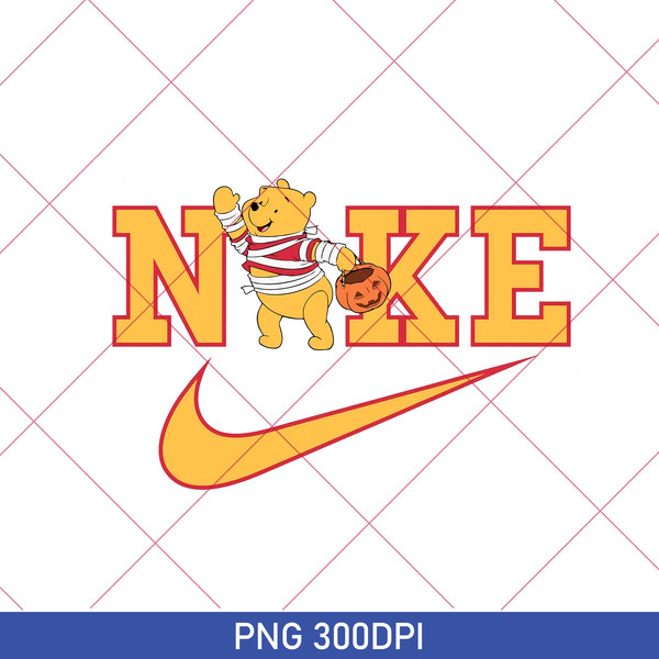 Cute Nike Pooh PNG, Sneaker Bear Pooh PNG, Sport Pooh PNG, P - Inspire ...