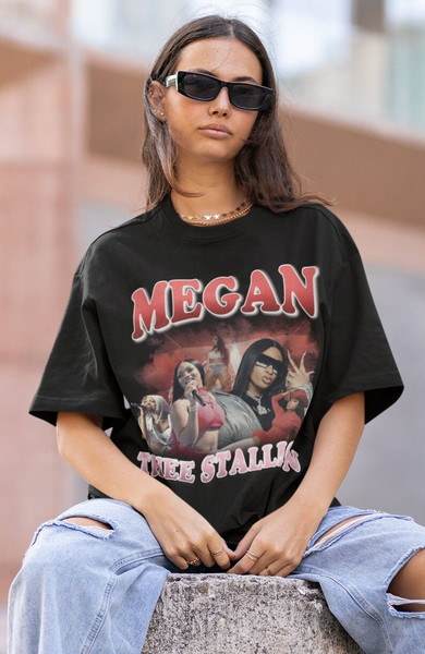 MEGAN THEE STALLION Hiphop TShirt  Megan Thee Stallion Sweater Sweatshirt  Megan Thee Stallion Hiphop RnB Rapper  T-Shirt Tshirt Shirt - 1.jpg