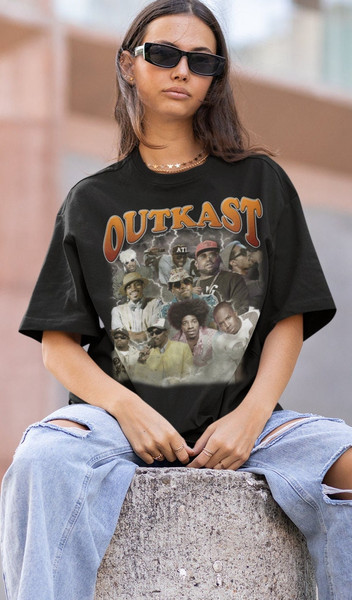 OUTKAST HIPHOP TShirt  Outkast Sweatshirt  Outkast Hiphop RnB Rapper  Outkast T-Shirt Tshirt Shirt - 1.jpg