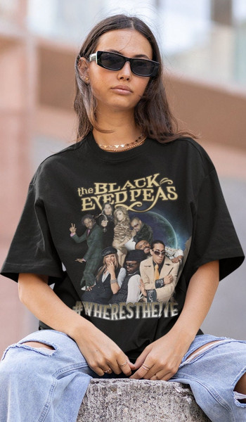 The Black Eyed Peas Hiphop TShirt  The Black Eyed Peas Sweatshirt Vintage  The Black Eyed Peas Hip hop RnB Rapper Soul  American Rapper - 1.jpg