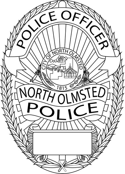 North Olmsted Ohio Police Department Badge vector svg dxf eps png jpg file.jpg