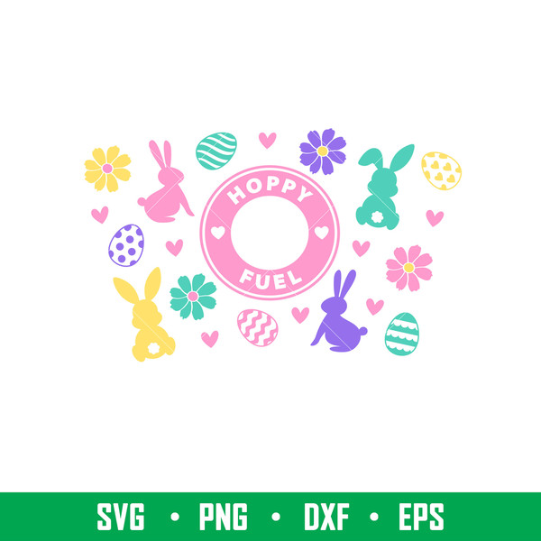 Hoppy Fuel Full Wrap,Hoppy Fuel Full Wrap Svg, Starbucks Svg, Coffee Ring Svg, Cold Cup Svg, png,dxf,eps file.jpeg