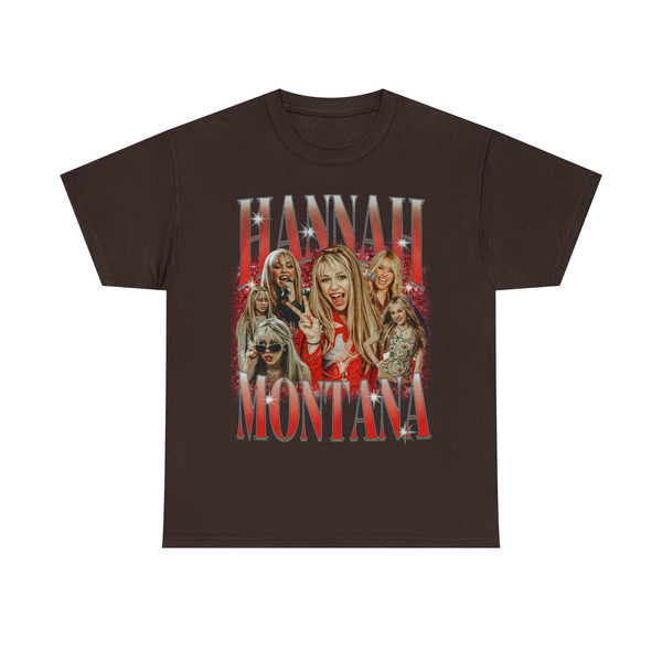 Limited Hannah Montana Vintage T-Shirt, Hannah Montana Graphic T-shirt, Hannah Montana Retro 90's Fans Homage T-shirt, Hannah Montana Gift - 4.jpg