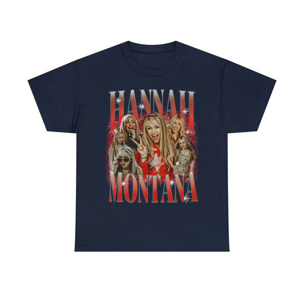 Limited Hannah Montana Vintage T-Shirt, Hannah Montana Graphic T-shirt, Hannah Montana Retro 90's Fans Homage T-shirt, Hannah Montana Gift - 6.jpg