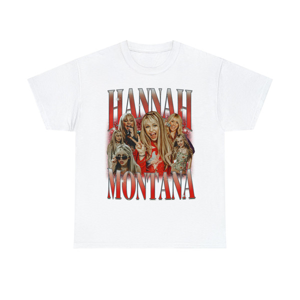 Limited Hannah Montana Vintage T-Shirt, Hannah Montana Graphic T-shirt, Hannah Montana Retro 90's Fans Homage T-shirt, Hannah Montana Gift - 8.jpg