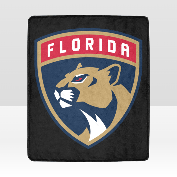 Florida Panthers Blanket Lightweight Soft Microfiber Fleece.png