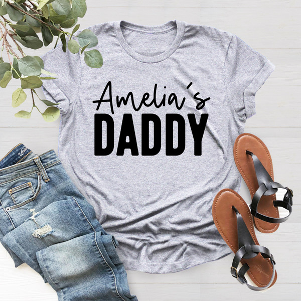Custom Matching Father and Daughter Shirts, Daddy and Daughter Shirts, Daddy's Girl Shirt, Daddy Daughter Shirt, Father Daughter Shirt - 3.jpg