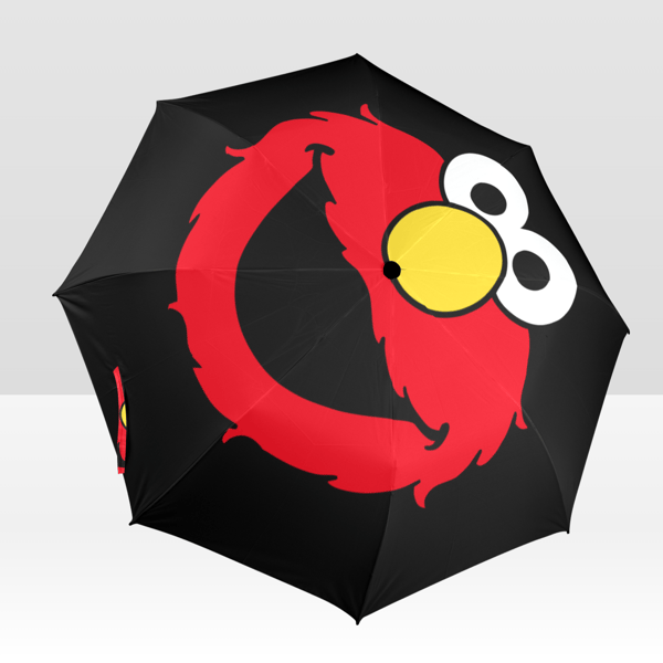 Elmo Sesame Street Semi-Automatic Foldable Umbrella.png