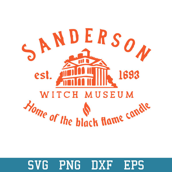 Sanderson Witch Museum Svg, Halloween Svg, Png Dxf Eps Digital File.jpeg